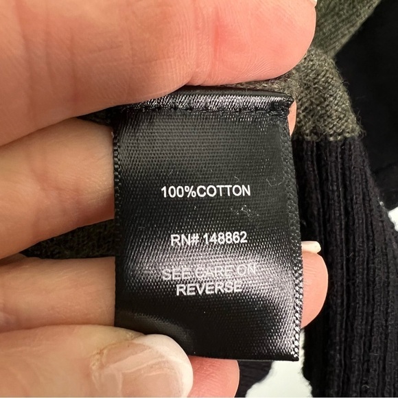 Torrid Olive and Black LOVE Knit Top Sweater - Picture 9 of 10